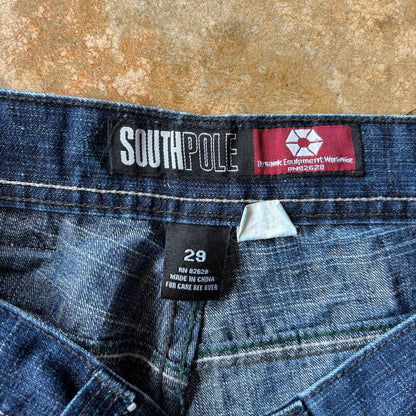 Southpole Blue Loose Fit Jeans Skater 00's - 29