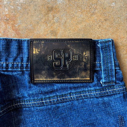Southpole Blue Loose Fit Jeans Skater 00's - 29