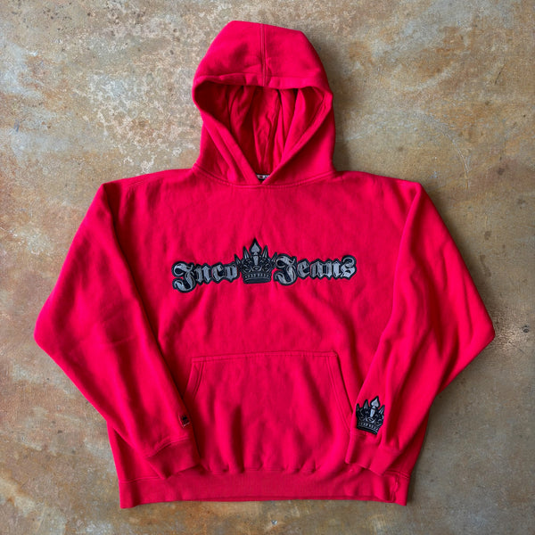 JNCO Jeans Crown Reflective Hoodie Rare 00's - 2XL