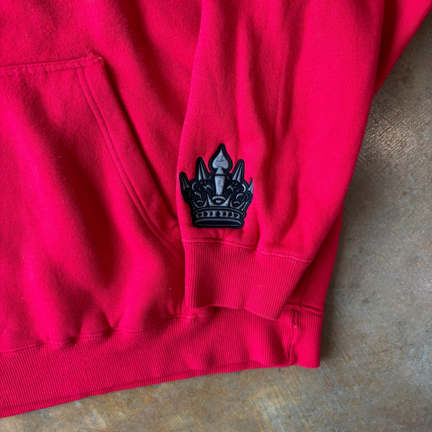 JNCO Jeans Crown Reflective Hoodie Rare 00's - 2XL