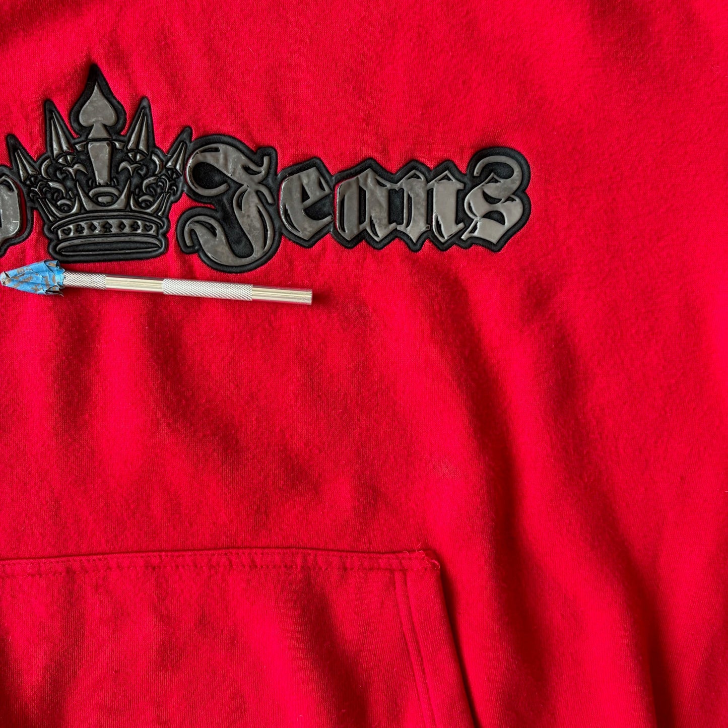 JNCO Jeans Crown Reflective Hoodie Rare 00's - 2XL