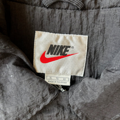 Nike Windbreaker Spellout Big Swoosh Jacket 90's - XL