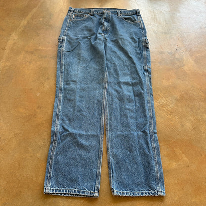 Carhartt Baggy Carpenter Light Wash Jeans Utility 00's - 36