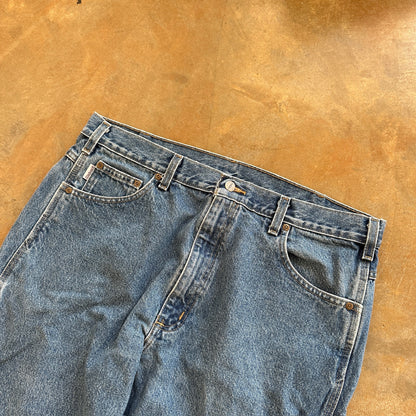 Carhartt Baggy Carpenter Light Wash Jeans Utility 00's - 36