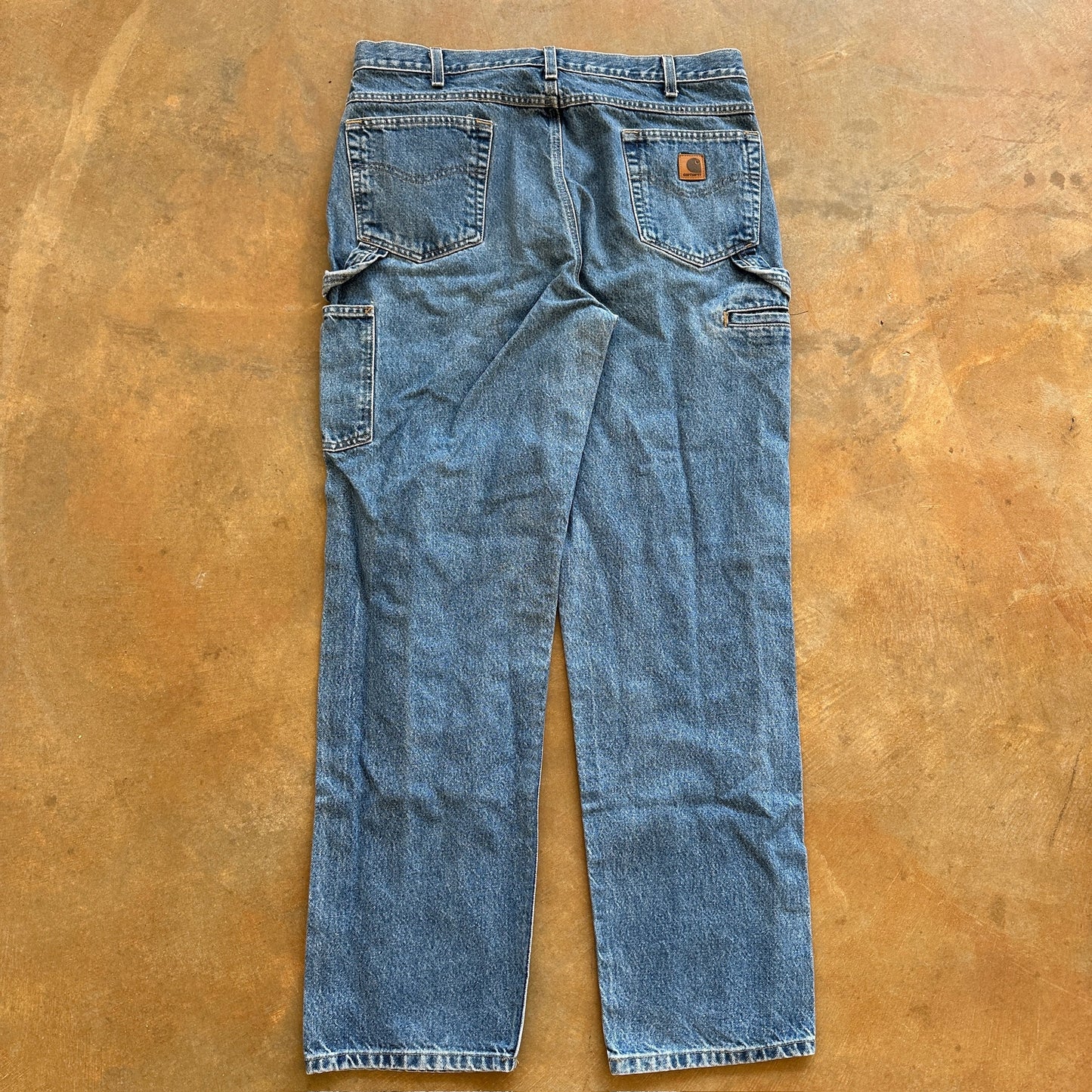 Carhartt Baggy Carpenter Light Wash Jeans Utility 00's - 36