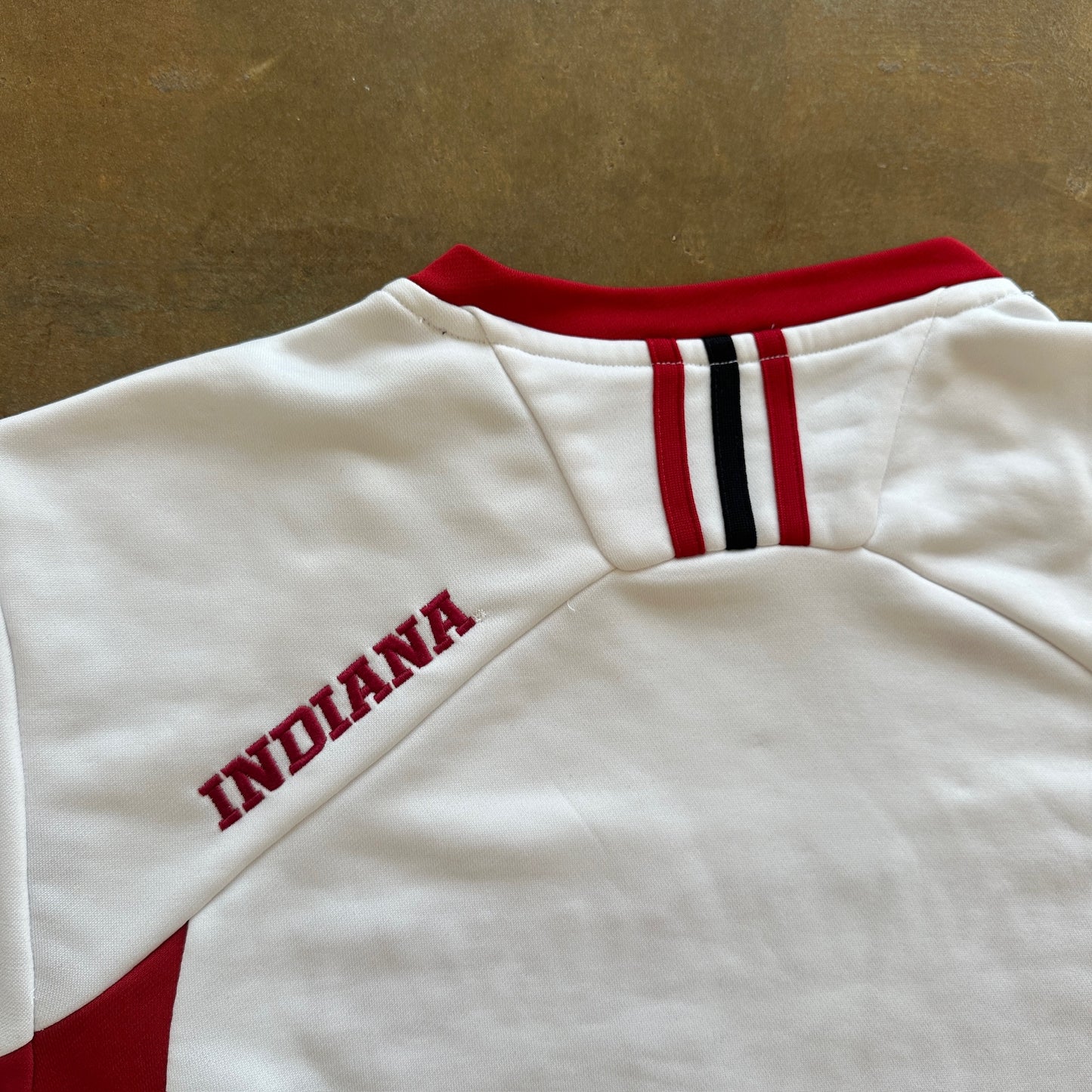 Indiana University Hoosiers Adidas Sweatshirt Pullover Climalite Embroidered 00's - M