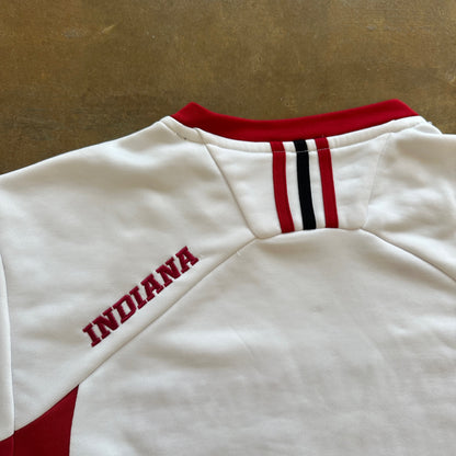 Indiana University Hoosiers Adidas Sweatshirt Pullover Climalite Embroidered 00's - M
