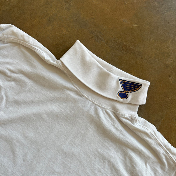 St. Louis Blues Starter NHL Embroidered Turtleneck Shirt Pullover 90's - XL hover