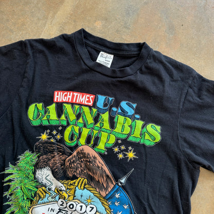 Hightimes Cannabis Cup 2017 Las Vegas Graphic Tee Shirt - S