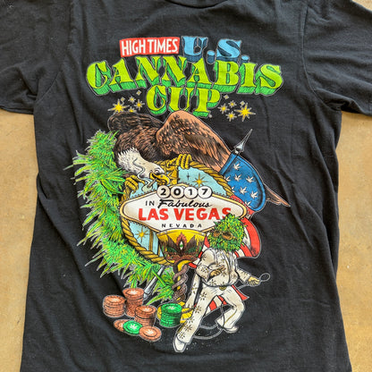 Hightimes Cannabis Cup 2017 Las Vegas Graphic Tee Shirt - S