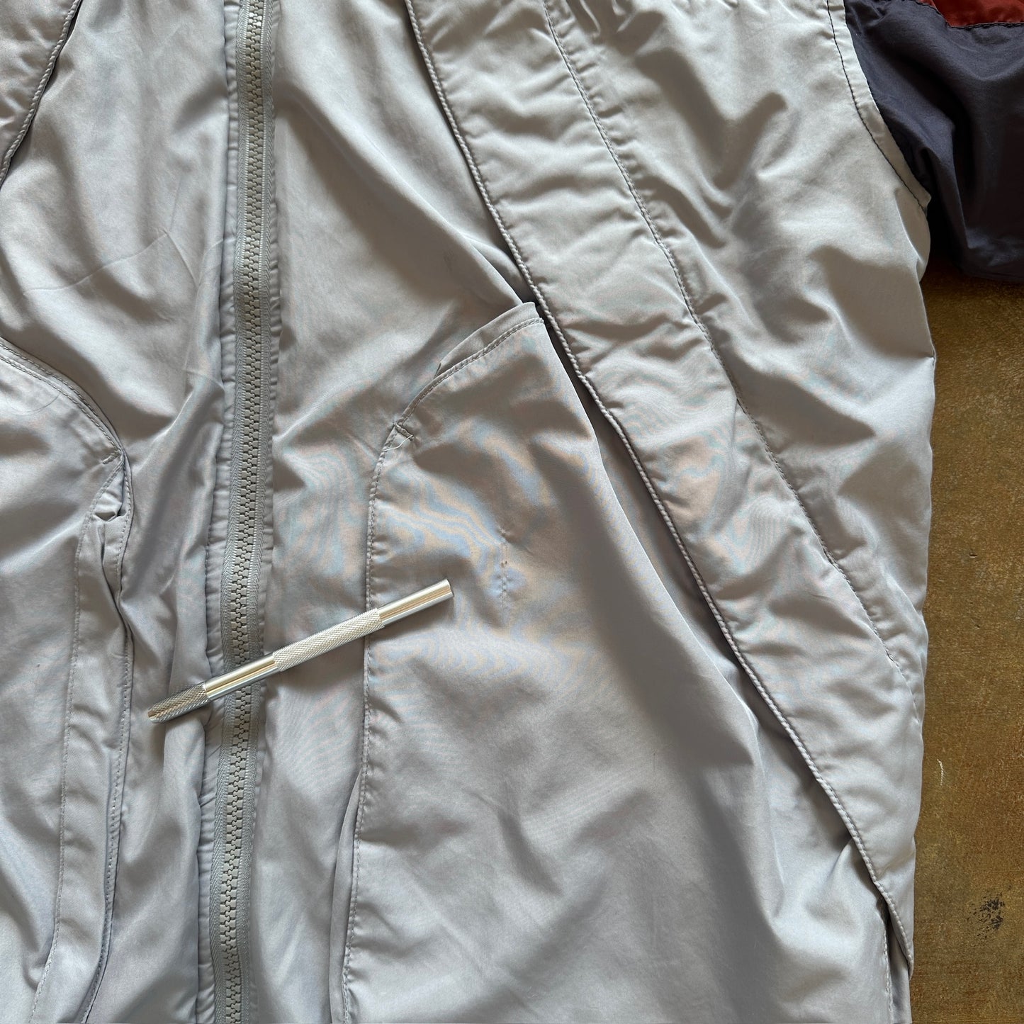 Adidas Striped Hooded Full Zip Jacket Heavyweight 90's - S