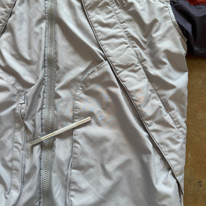 Adidas Striped Hooded Full Zip Jacket Heavyweight 90's - S