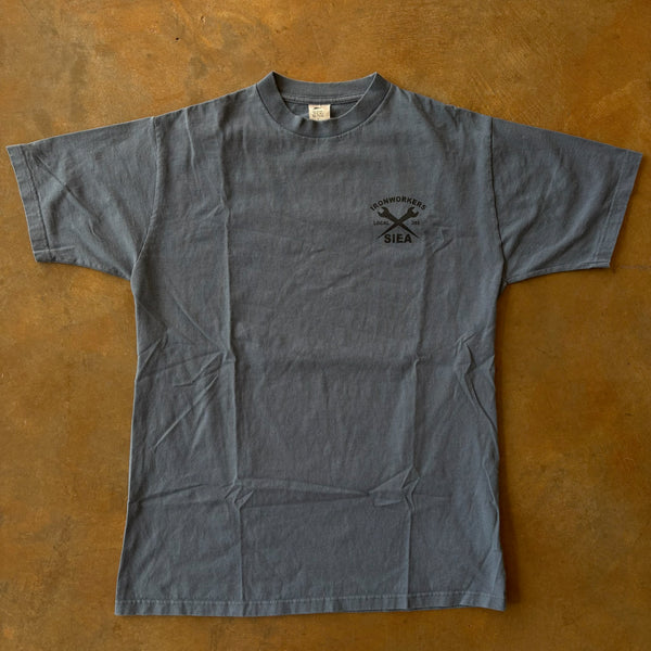 Ironworkers Union Local 392 Bald Eagle Graphic Shirt 00's - L