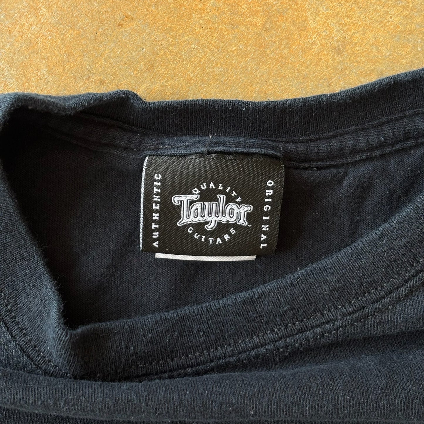 Taylor Guitars Promo Black Shirt 90's - XL