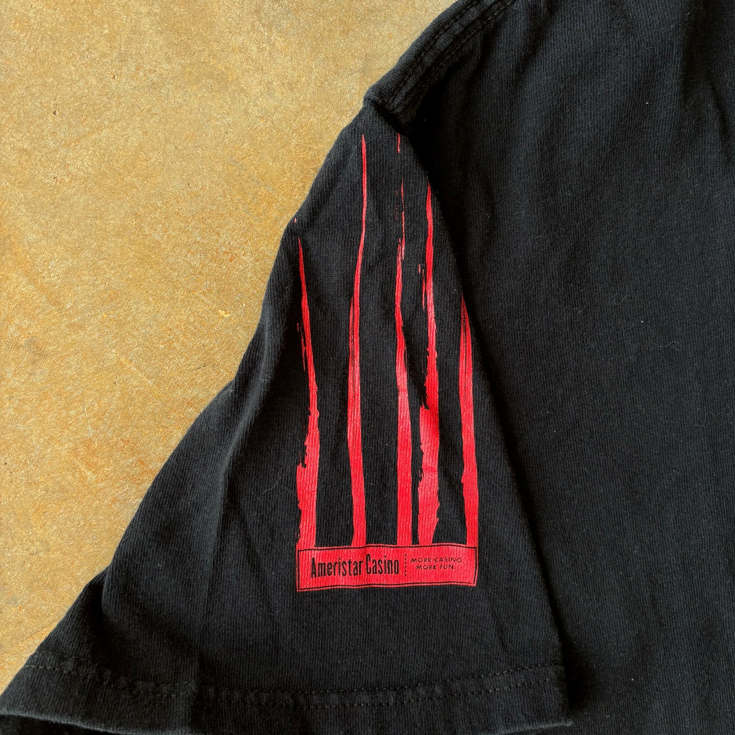 Ameristar Casino Halloween Fire Claw Graphic Shirt 00's - XL