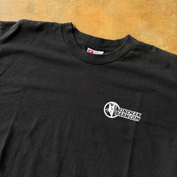 Hurricane Irma Lineman Graphic Tee Shirt - M hover