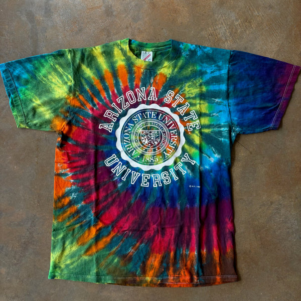 Arizona State University 1990 Tie Dye Shirt 90's - L