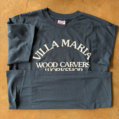 Villa Maria Wood Carvers Workshop Shirt 90's - L