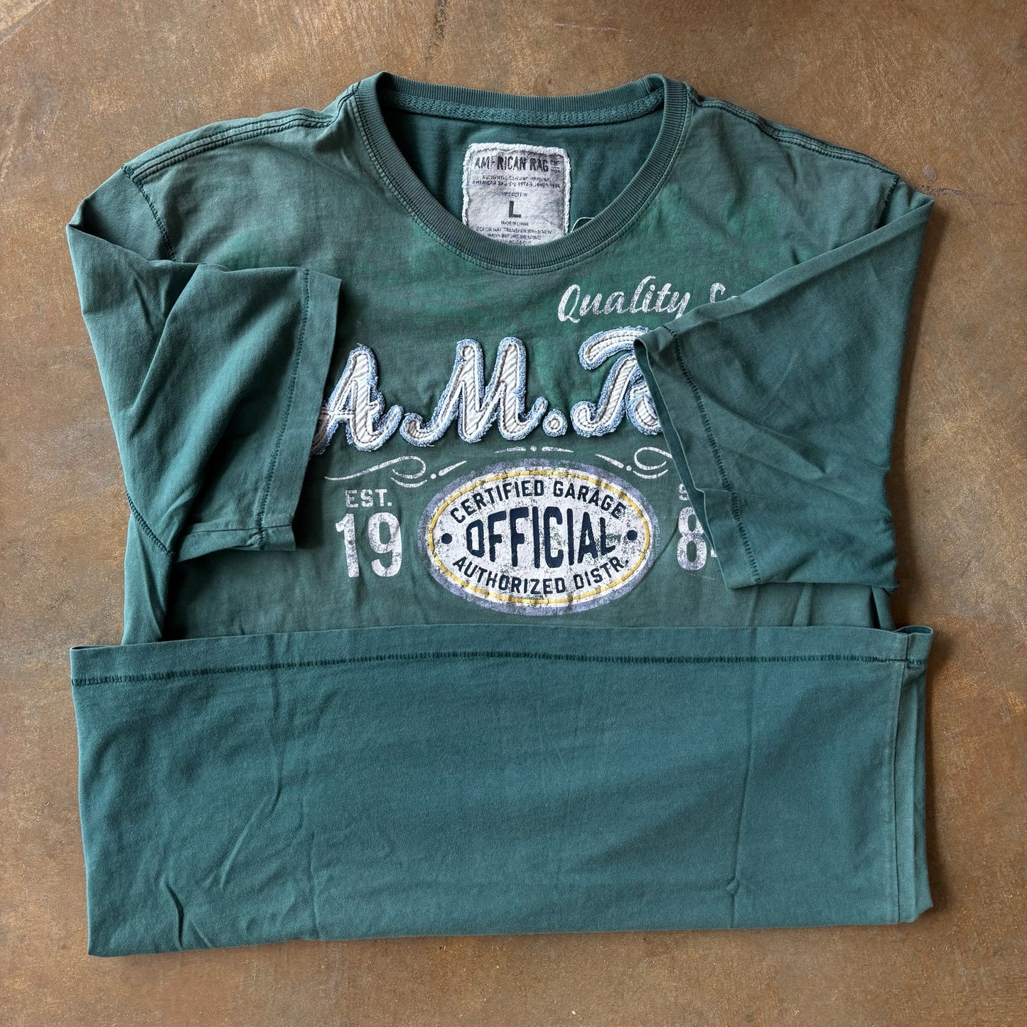 American Rag Embroidered Y2K Style Shirt 00's - L