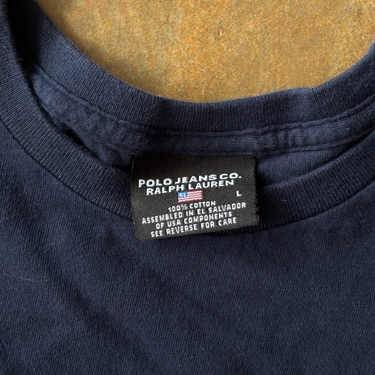 Polo Jeans Company Ralph Lauren Womens Graphic Tee Shirt 00's - L