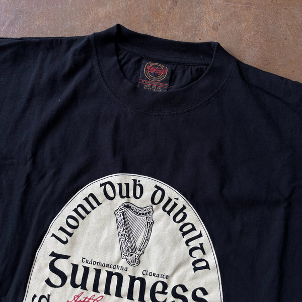 Vintage Guinness Irish Beer Gaelic Graphic Shirt 90's - 2XL hover