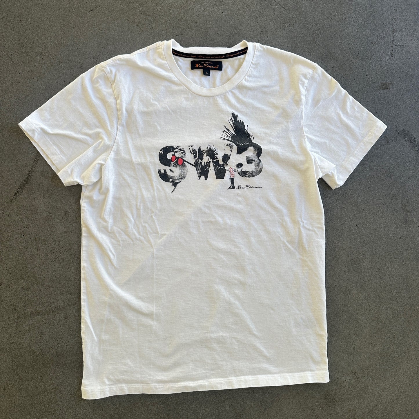 Ben Sherman Kings Road London SW3 Graphic Shirt 00's - S