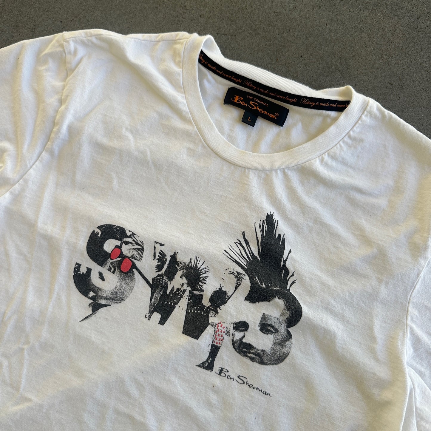 Ben Sherman Kings Road London SW3 Graphic Shirt 00's - S