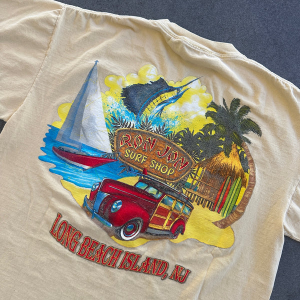 Ron Jon Surf Shop Long Beach Island New Jersey Graphic Shirt 00's - M hover