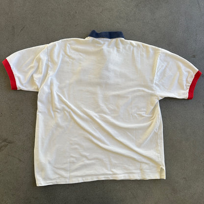 Atlanta Olympic Games 1996 Polo Shirt Embroidered Hanes 90's - L
