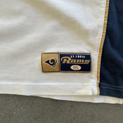 St. Louis Rams Embroidered 3D Print NFL Football 90's - L