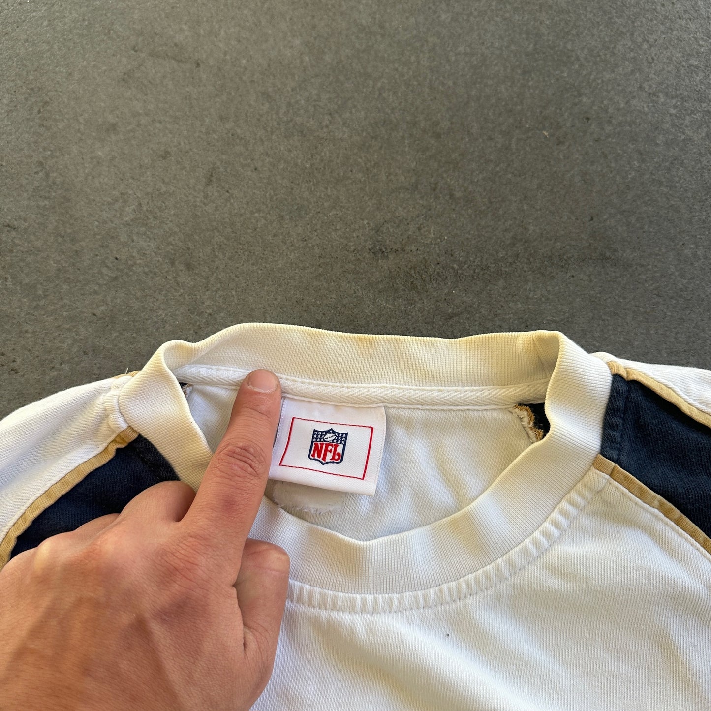 St. Louis Rams Embroidered 3D Print NFL Football 90's - L