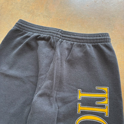 Mizzou Tigers Hanes Black nJogger Sweatpants 90's - L