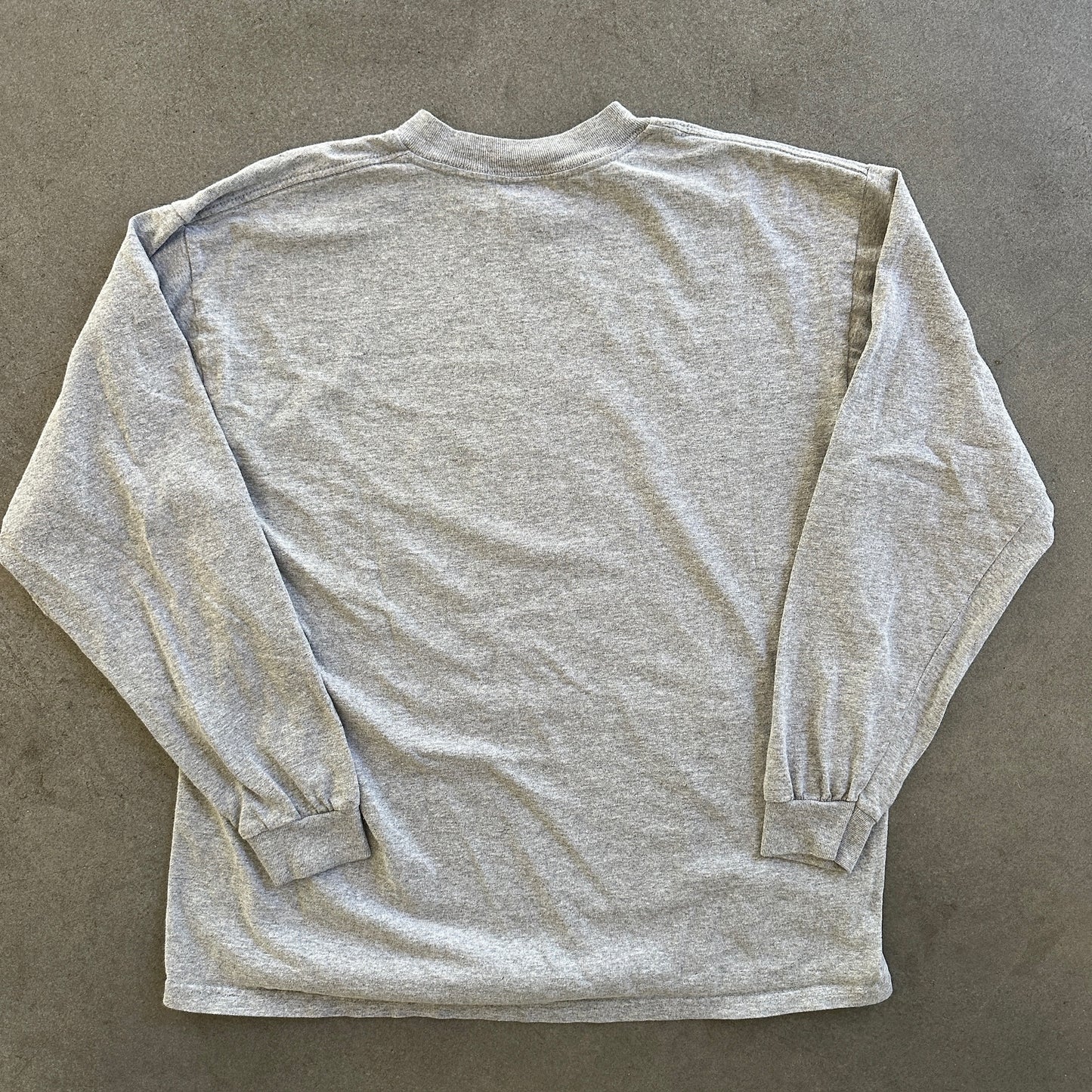 Road Crew Football Graphic Long Sleeve Shirt 90's - M