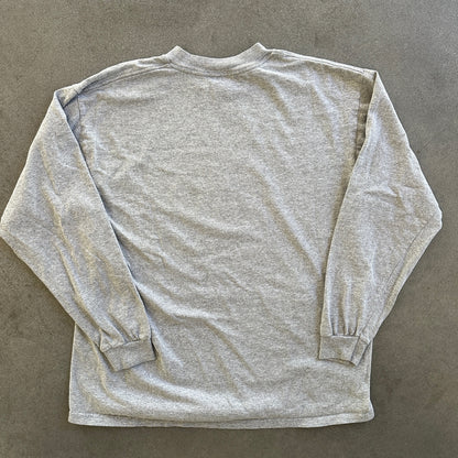 Road Crew Football Graphic Long Sleeve Shirt 90's - M