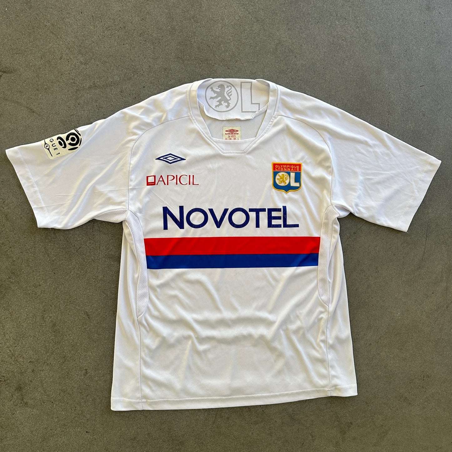 Olympique Lyonnais Ligue 1 2009/10 Jersey Umbro Football Soccer 00's - S