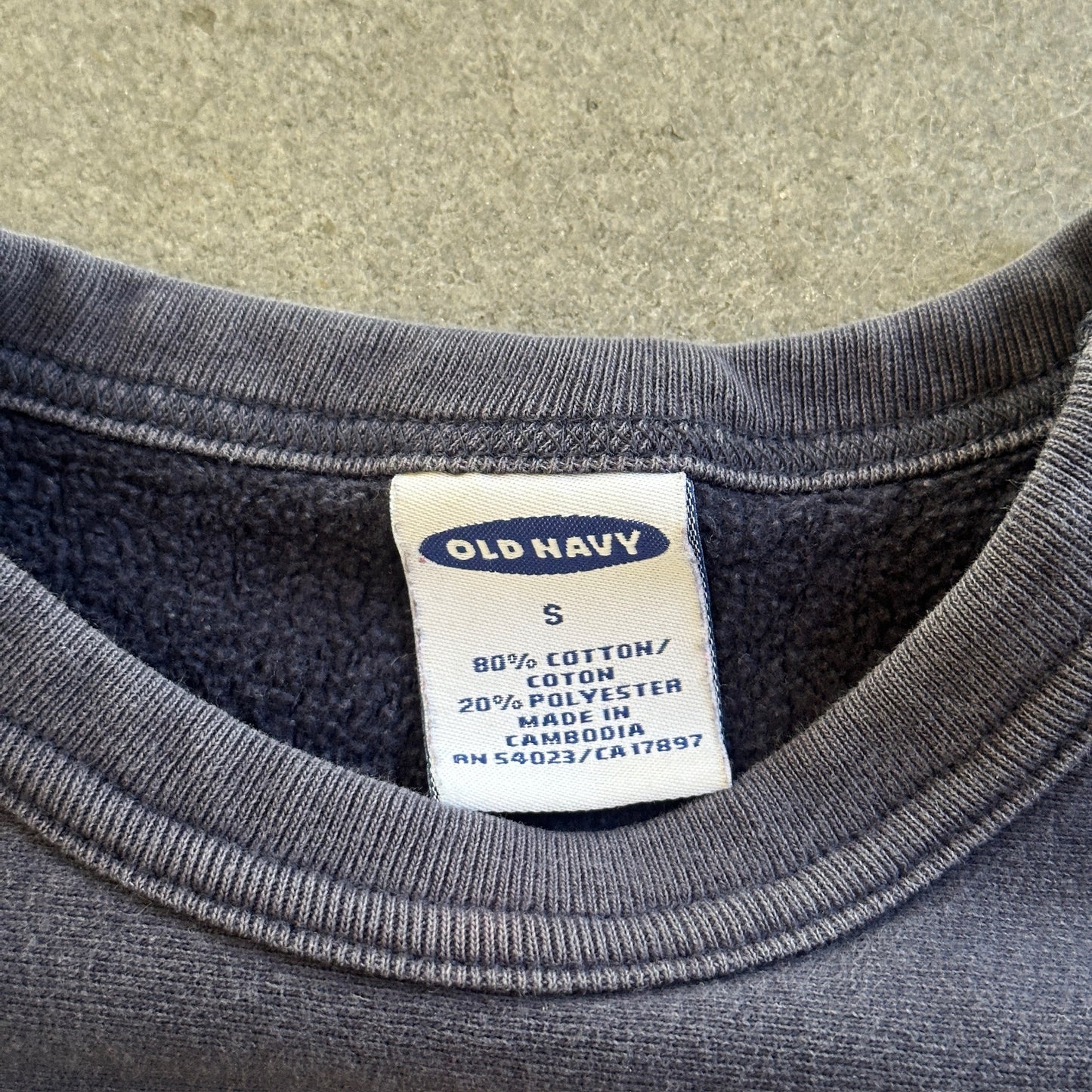 Old Navy Halfpipe Graphic Skater Snowboarding Crewneck Sweatshirt 00's - S