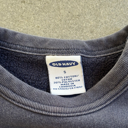 Old Navy Halfpipe Graphic Skater Snowboarding Crewneck Sweatshirt 00's - S