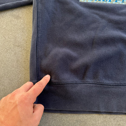 Old Navy Halfpipe Graphic Skater Snowboarding Crewneck Sweatshirt 00's - S