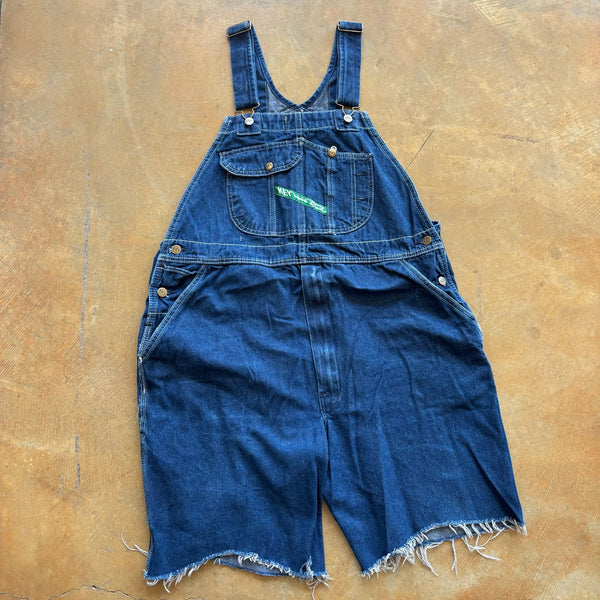 Key Imperials Overall Shorts Womens Loose Fit 90's - 36