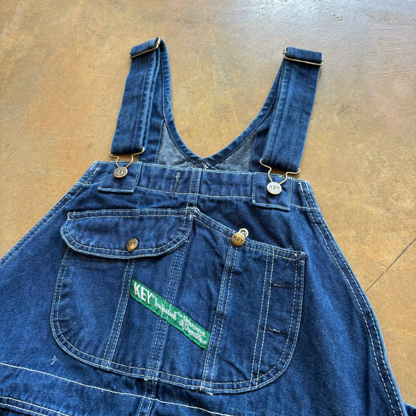 Key Imperials Overall Shorts Womens Loose Fit 90's - 36 hover