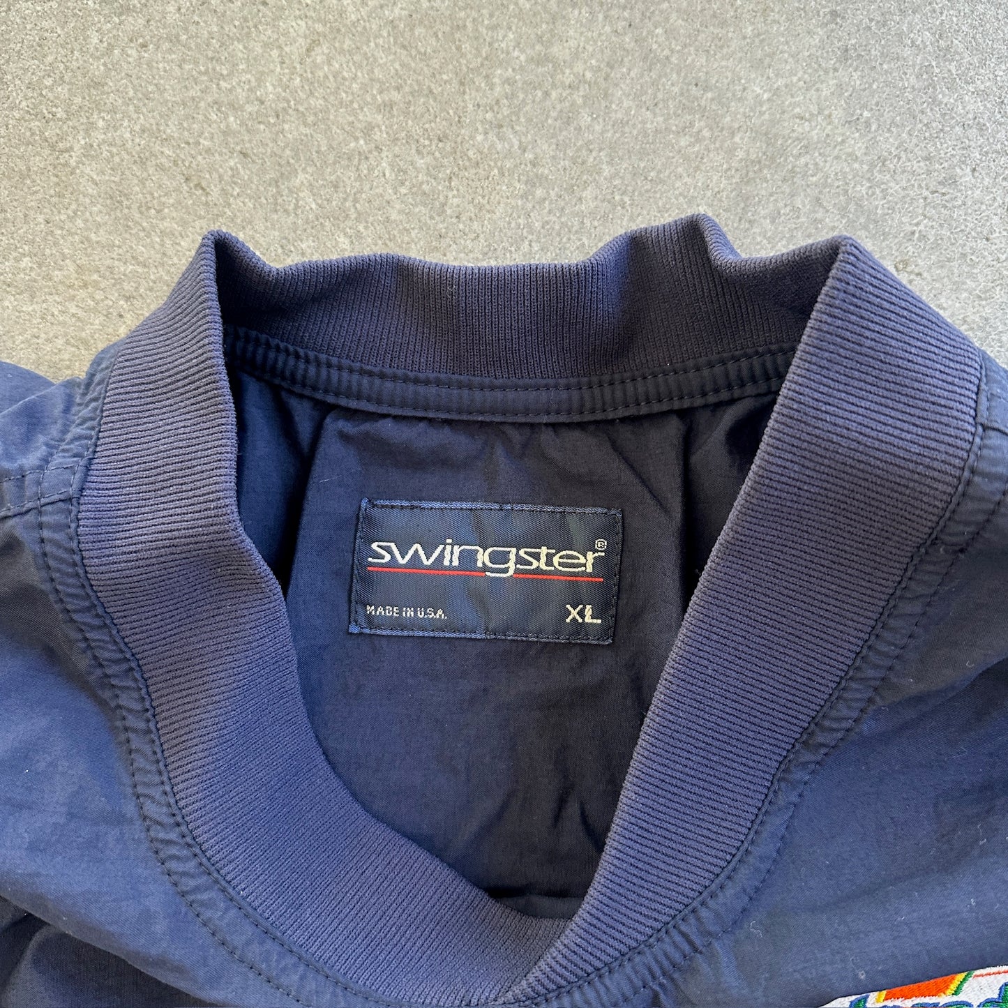 Gatorade Embroidered Swingster Warmup Sweat Pullover Windbreaker 90's - XL