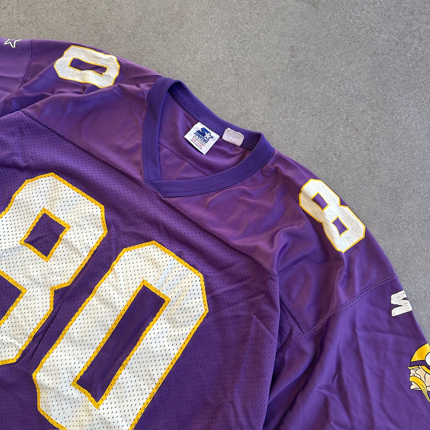 Minnesota Vikings Starter NFL Chris Carter Jersey #80 90's - 2XL