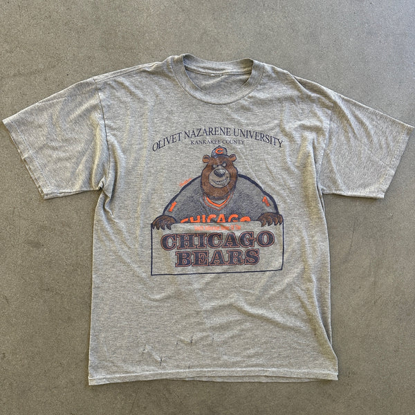 Chicago Bears Olivet Nazarene University Training Camp Graphic Shirt 90's - M