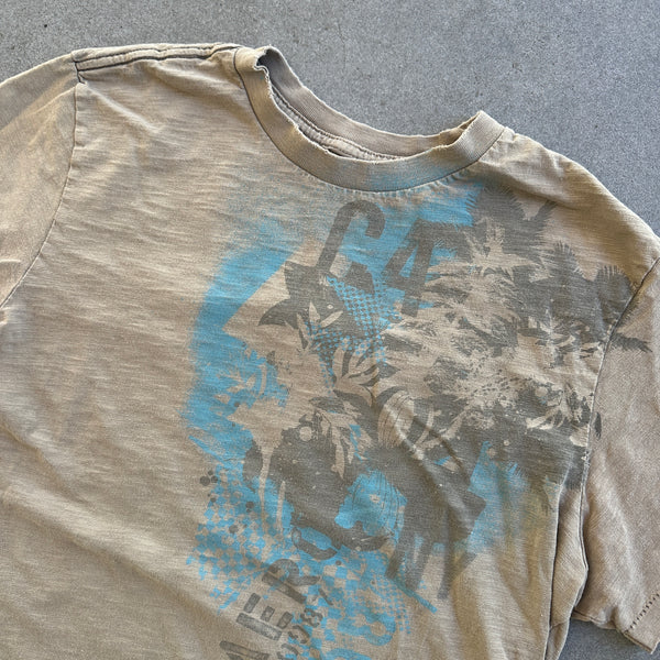 Aeropostale Y2K Style Grunge Skater Surf Graphic Shirt 00's - Womens M hover