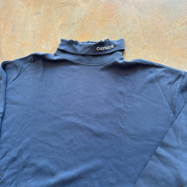 Carhartt Turtleneck Long Sleeve Shirt Distressed Collar 00's - 2XL hover
