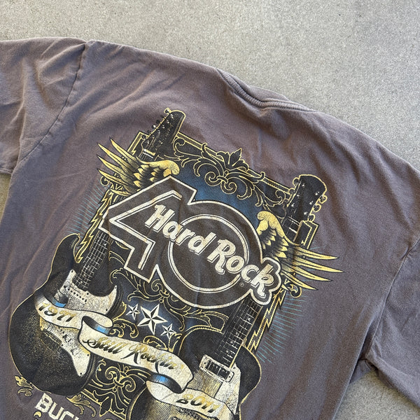 Hard Rock Cafe 40th Anniversary Still Rockin Graphic Shirt 00's - S hover