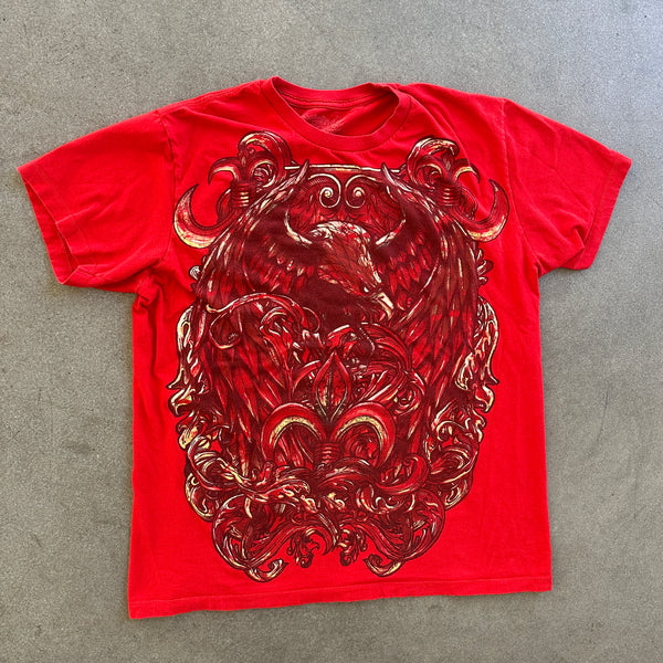 Eagle Affliction Style Y2K Skater Graphic Wings Shirt 00's - M