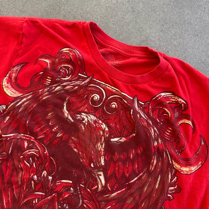 Eagle Affliction Style Y2K Skater Graphic Wings Shirt 00's - M