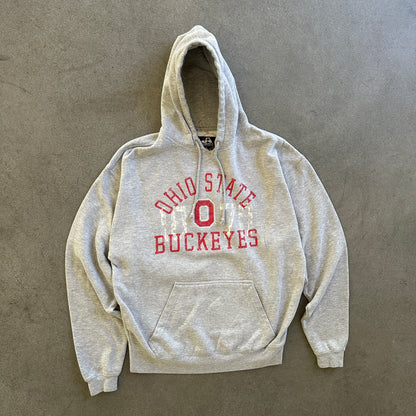 Ohio State Buckeyes J. America Graphic Hoodie Faded 00's - L