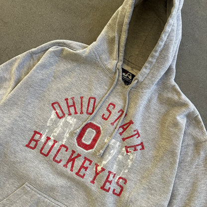 Ohio State Buckeyes J. America Graphic Hoodie Faded 00's - L